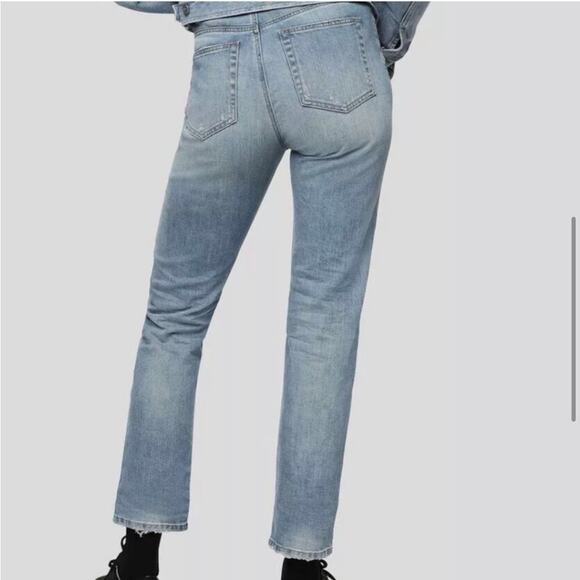 Diesel D-Eiselle Straight Leg High Waist Light Wash Jeans Size W24 L32 - Picture 3 of 3